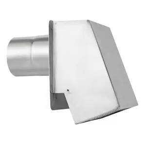 Ranein X VancEpic 3" T304 Stainless Steel Vent Cover, Direct Venting System for Indoor Gas Tankless Water Heaters, Round Tube Air Ventilation and Vent Pipe Ductwork