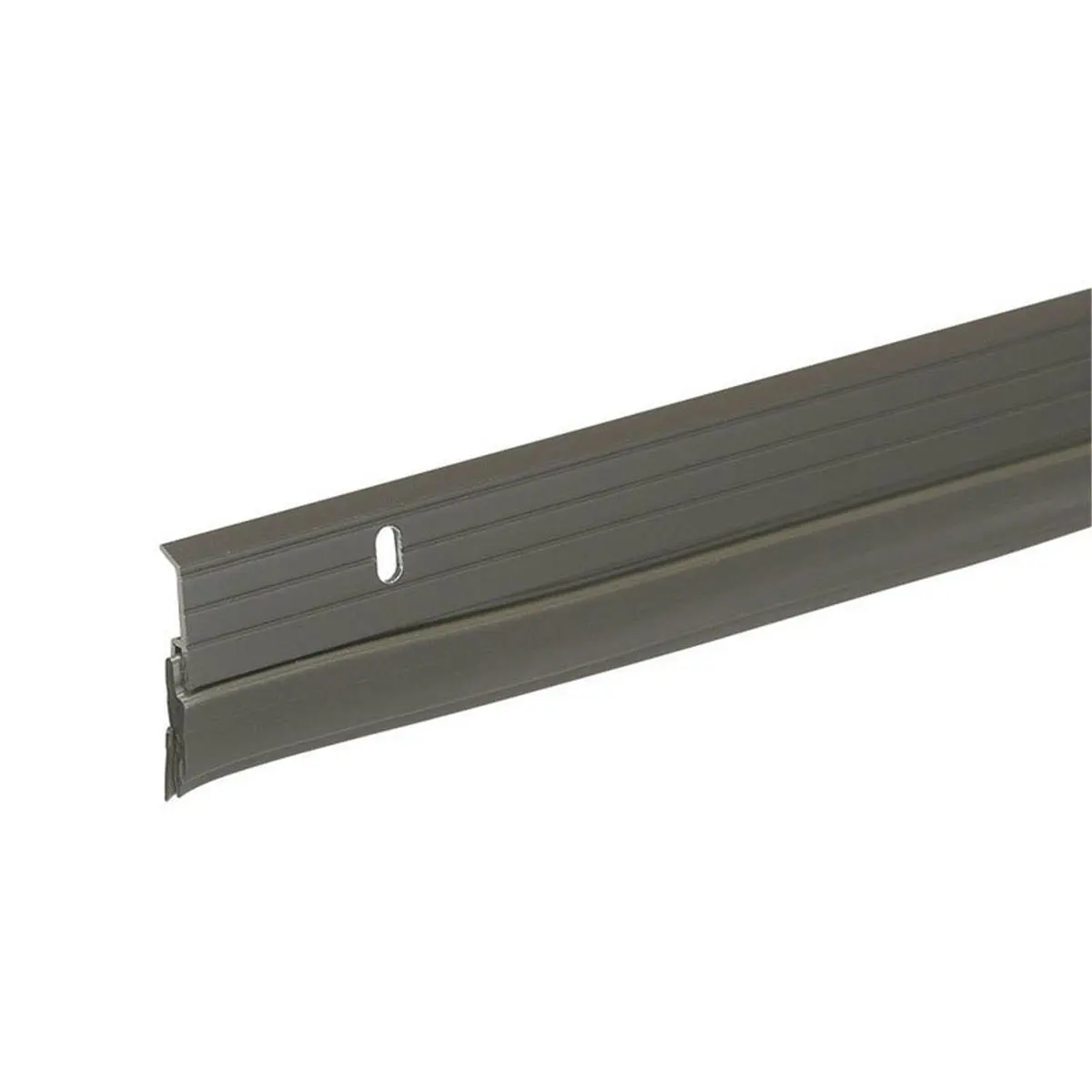 Thermwell Products 418715 Bronze Finish Aluminium-Vinyl Door Sweep, 1.75 in x 36 in (inches), Durable Hardware with Included Fasteners for Threshold Applications