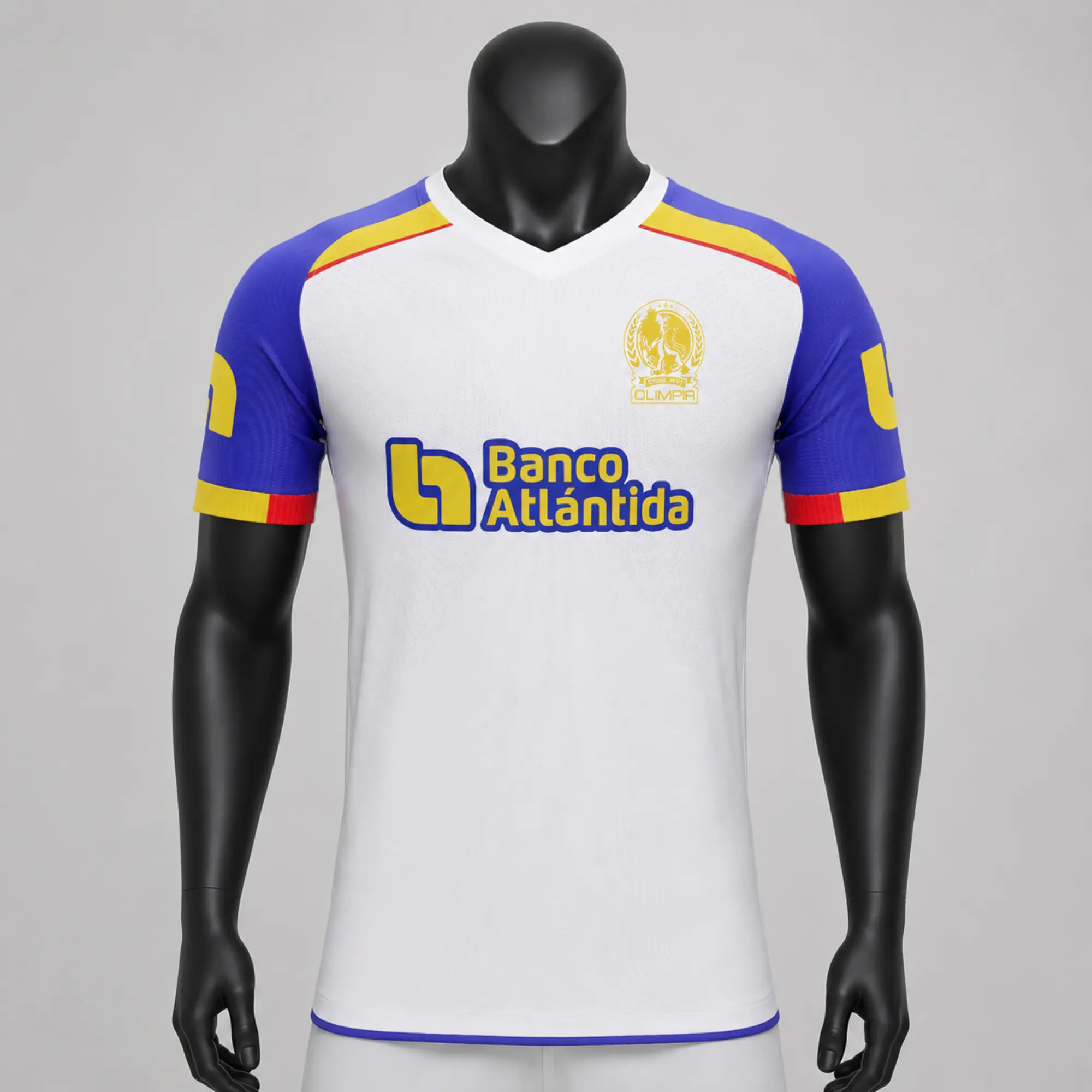 [Hot Today] - CD Olimpia 2018-19 Special Soccer Jersey - Full Print Logo