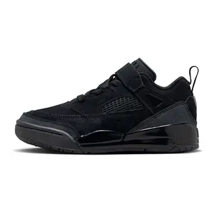 Little Kid's Jordan Spizike Low Black/Black-Anthracite (FQ3951 001)