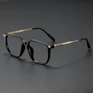 3 Pack Square Blue Light Blocking Glasses, Retro TR90 Frame Eyewear, Anti-Eye Strain Computer Glasses for Men Women, Office & Daily Use