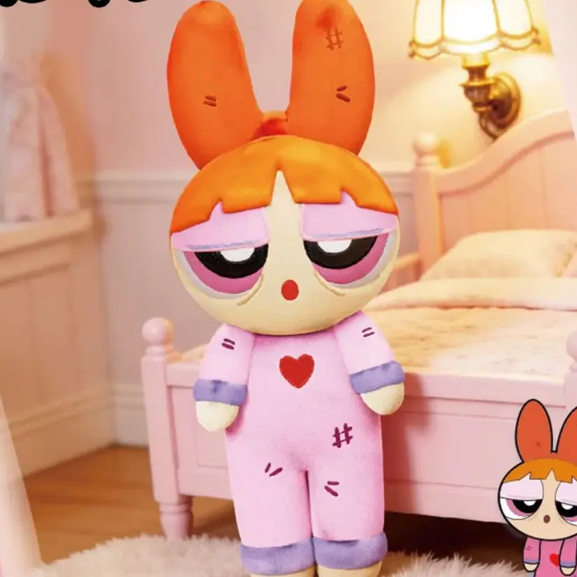 [TTM] PPG Cozy Moment Plush Blind Box Powerpuff Girls Soft Hanging Keychain Collectible Toy Gift for Girls