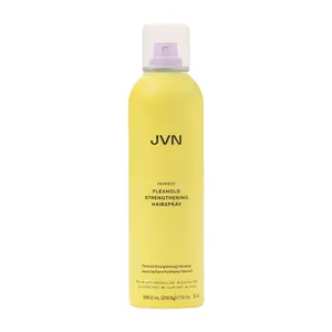 JVN Perfèct FlexHold Strengthening Hairspray, 24H Flexible Hold & Frizz Control, Non-Crunchy, Vegan Hair Spray for Curls & Slick Backs