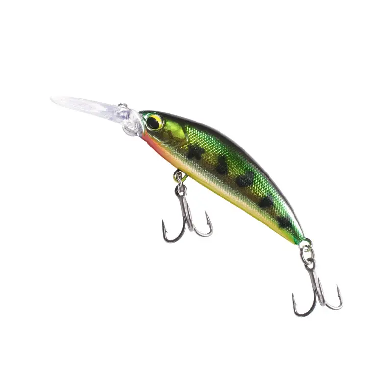 DeepJaw Outfitters Long Tongue Shape Sinking Fishing Bait - High Buoyancy, Targeted for Sea Bass Fishing, Targeted Fishing