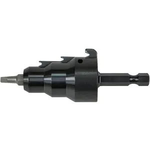 Cybertron Tools 85091 85091 Power Conduit Reamer with Improved Bit Retention, 1/2-, 3/4- and 1-Inch, Made in USA