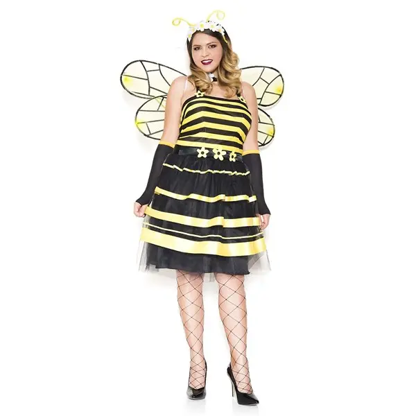 Plus Size Bumble Bee Costume for Women