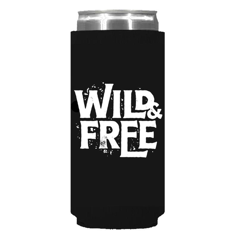 Wild & Free Can Sleeve