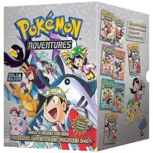 Pokémon Adventures Gold & Silver Box Set (Set Includes Vols. 8-14) -- Hidenori Kusaka, Paperback