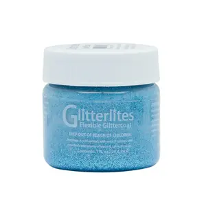Angelus Glitterlites Paint - Sky Blue Angelus Glitterlites Paint - Sky Blue