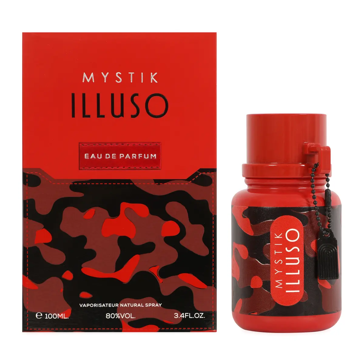 MYSTIK ILLUSO Eau De Parfum Vaporisateur Natural Spray for Men and Women 100Ml/3.4fl.oz.