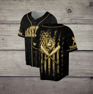 Custom Name Retro Baseball Player Baseball Jersey #Baseballjersey #Father'sday #Father'sdayclothing