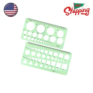 Circle Template Measuring Geometry Ruler Geometric Drawings Stencils Rulers Scale Drafting