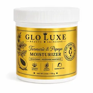 Glo Luxe Turmeric & Papaya Moisturizer – Brightening & Nourishing Formula