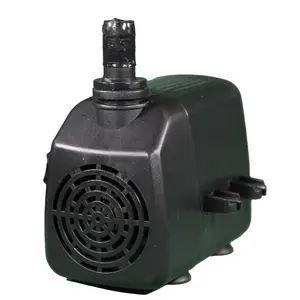 212 MAIN Submersible Water Transfer Pump - Portable 6.5x4.5 in. Plastic Evaporative Cooler Pump, Black, Dual Coil, Low-Level Run (Hessaire 4003113), Submersible Water Pump