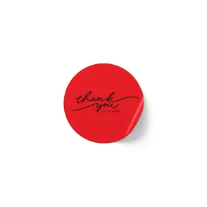 Thank You Roll Sticker Labels - Perfect for Party Favors, Gift Wrapping, Small Business Branding, Weddings, and Events