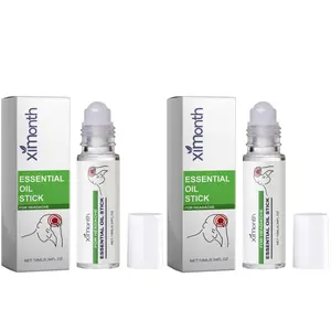Ximonth Head Roll Ball Liquid (10ML*2), Gentle Acupressure for Head Massage, Portable Body Care Roller Fluid, Relaxing Wellness Treatment