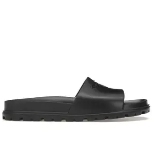 Prada Men's Rubber Slides Black (Men's), from StockX