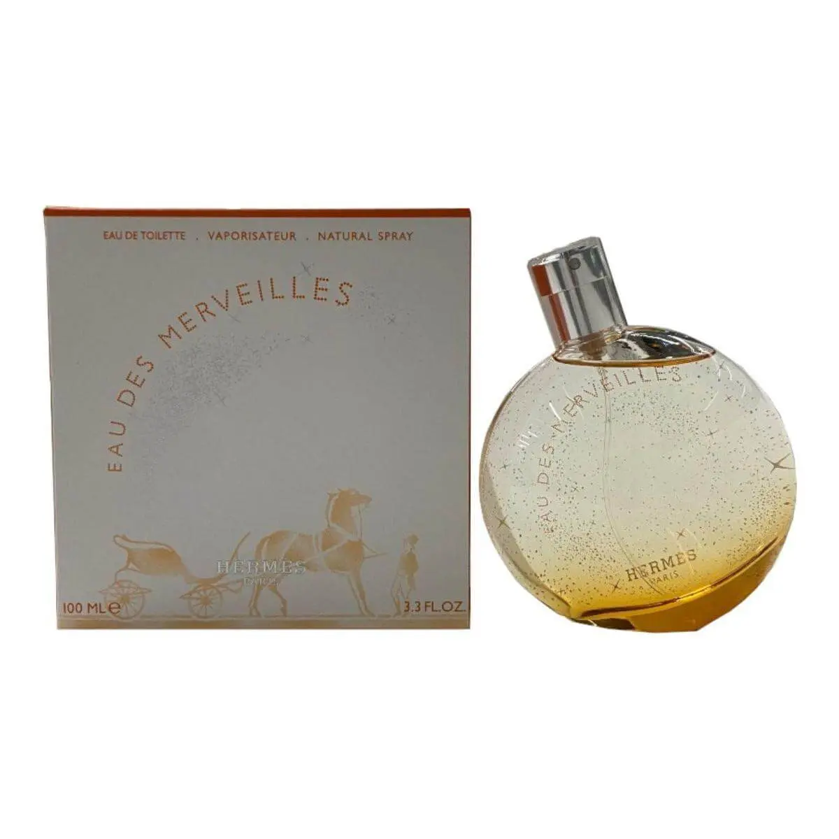 Hermes Eau Des Merveilles Casual Women's Fragrance, Women's EDT Spray, 3.4 Fl Oz, New In Box Hermes Eau Des Merveilles Casual Women's Fragrance, Women's EDT Spray, 3.4 Fl Oz, New In Box