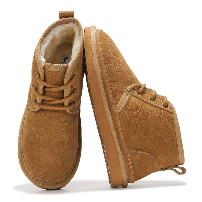 Project Cloud Women's | 100% Genuine Suede Ankle Boots | Memory Foam | Lightweight | Non-Slip - Julee