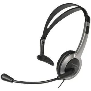 Panasonic KX-TCA430 Comfort-Fit, Foldable Headset   Earphones Electronic Audio Headphone Folding Microph hone Cord Mics Noise Earbud Wired