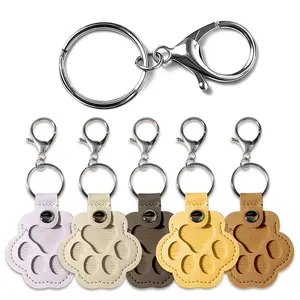 Cute Pets Fur Memory Charm – Paw-Shaped Charm for Collecting Pet Fur, Memorial Gift for Cat or Dog Lovers, Keychain or Necklace Decoration - 1PC