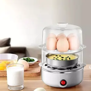 rapid Egg Cooke electric machiner, egg steamer, 7/14 Easy-To-Peel, Hard, Soft Boiled Eggs, Poacher, Omelet Maker, Egg Cooker Machine