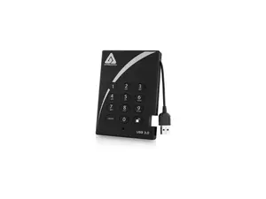 Apricorn Aegis Padlock A25-3PL256-S256 256 GB External Solid State Drive