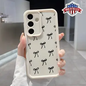 Case for Samsung S24 ultra plus S25 S23 S22 Ultra Plus Full of bows Advanced fashion gift Pocket-Friendly Shockproof Silicone Protective Softcase