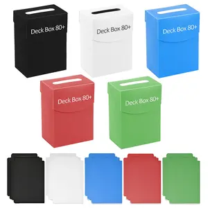 5 Cards Deck Box For PTCG/MTG Collectible Cards Storage, Card Organizer