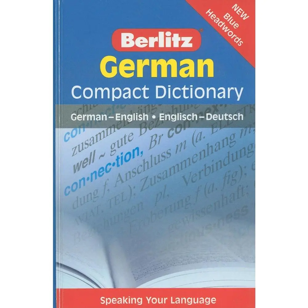 USED-German Compact Dictionary: German-English/Englisch-Deutsch (Berlitz Compact Dictionary) by Berlitz (Paperback)