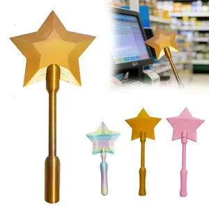 2026 New Funny Creative 3D Printed Wand Tap to Pay Lightweight Portable Star Magic Wand Card Holder Cute Credit Card Holder Daily Gift