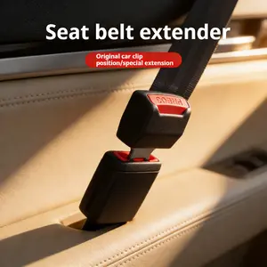 Universal Car Seat Belt Buckle Holder and Booster Extension for Most Vehicles Durable Material Easy Installation