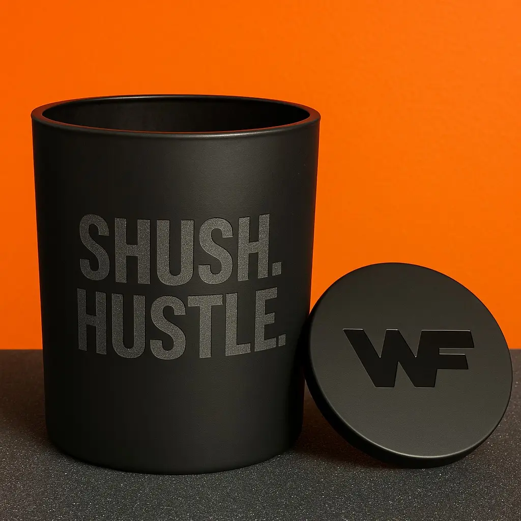 Shush+Hustle Candle 10oz 100% Soy Wax