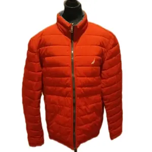 Nautica Reversible Quilted Puffer Jacket for Women - Casual Outerwear, Long Sleeve, Comfortable Design, Fitted Style - Tops, Womenswear, Coats