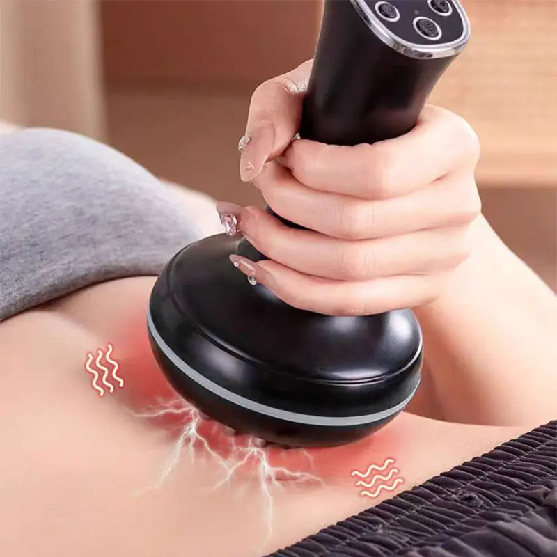 Handheld Full Body Comfort Massagerwith Heat Vibration 4 Modes 12 Levels AdjustableIntensity Multi-Mode Relaxing Tool for Self- Care,summervibes, Portable Muscle Relief forMemorial Day Weekend Relaxation Gifts