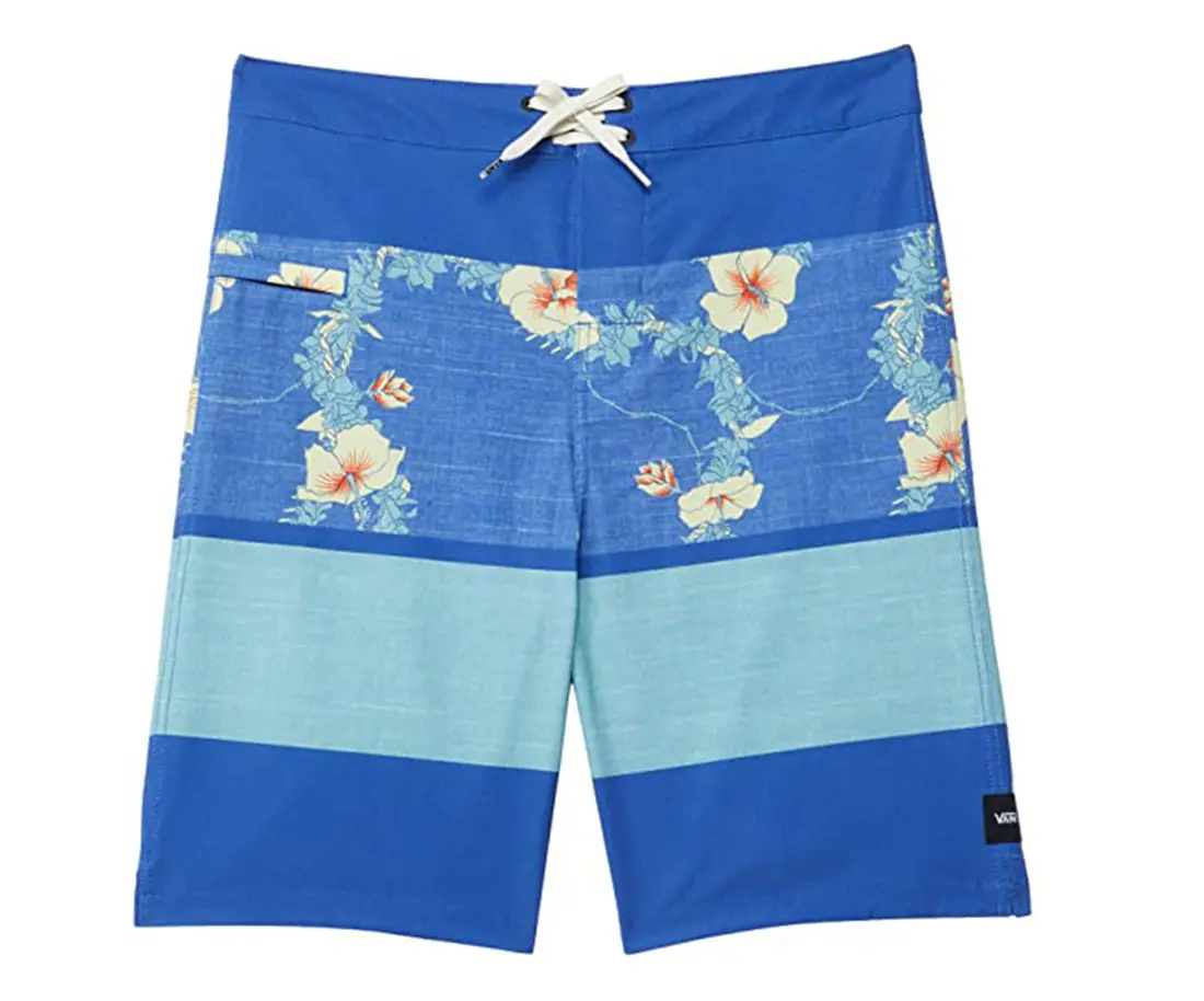 Vans Print Stripe Boardshort Boys Active Shorts