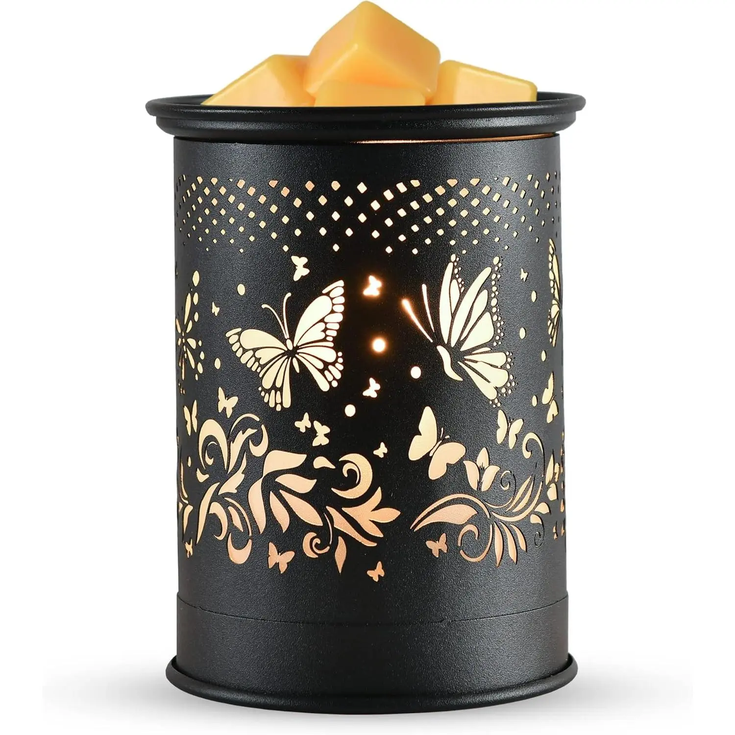Metal Wax Warmer,Wax melt Warmer,Candle Wax Burner, Electirc Wax Melt Warmer Candle Melter as Gifts for Moms Grandma Women Girls(Butterfly)......