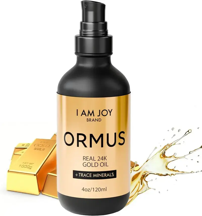 I Am Joy Monoatomic Ormus Gold Oil 4oz | Platinum & Iridium Mineral Rich, Non‑Chemical Solvent Extraction Process