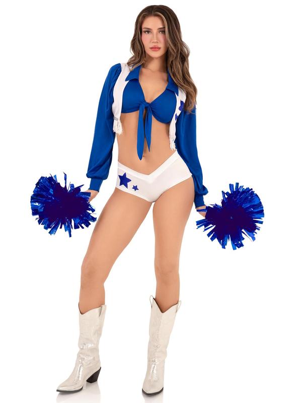 Lone Star Cheerleader Halloween Costume - DCC Costume Uniform dallas cowboys costume