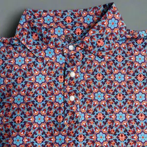 Men's Classic Cowboy Golf Polo Shirt - Soft and Stretch Fabric