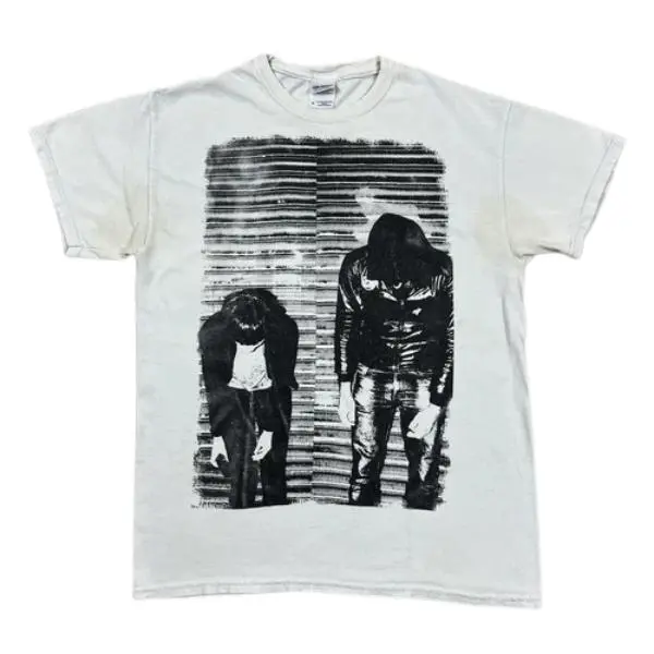 Vintage Crystal Castles Debut Alb T-Shirt 2009 , Unisex Cotton Tshirt