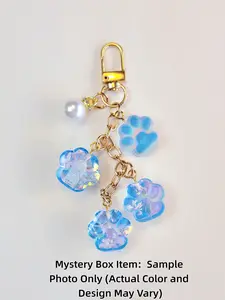 Handmade Mini Cat Paw Keychain