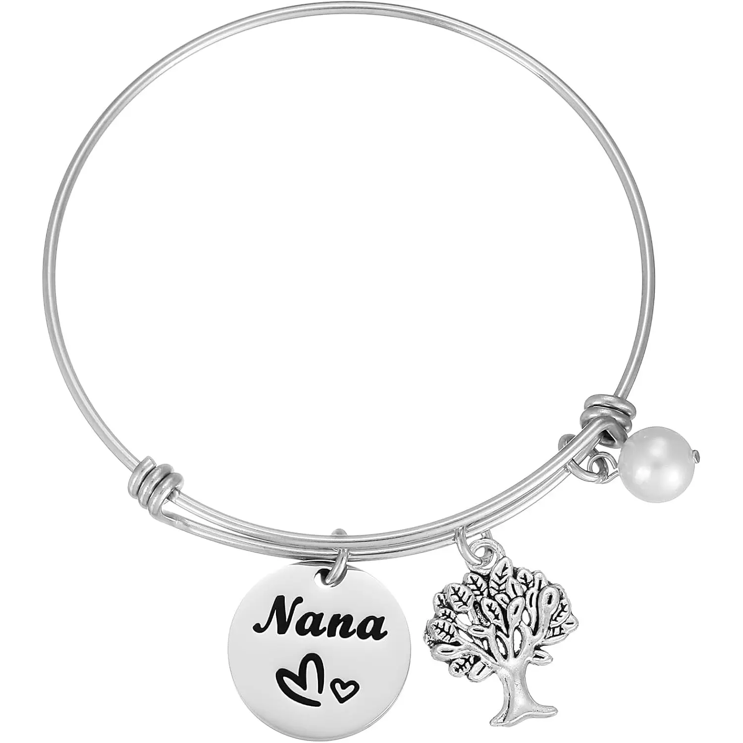 Nana Bracelet for Women Gifts Best Gift for A Grandmother Pendant Jewelry Grandma Bracelets Presents Nana Bracelets