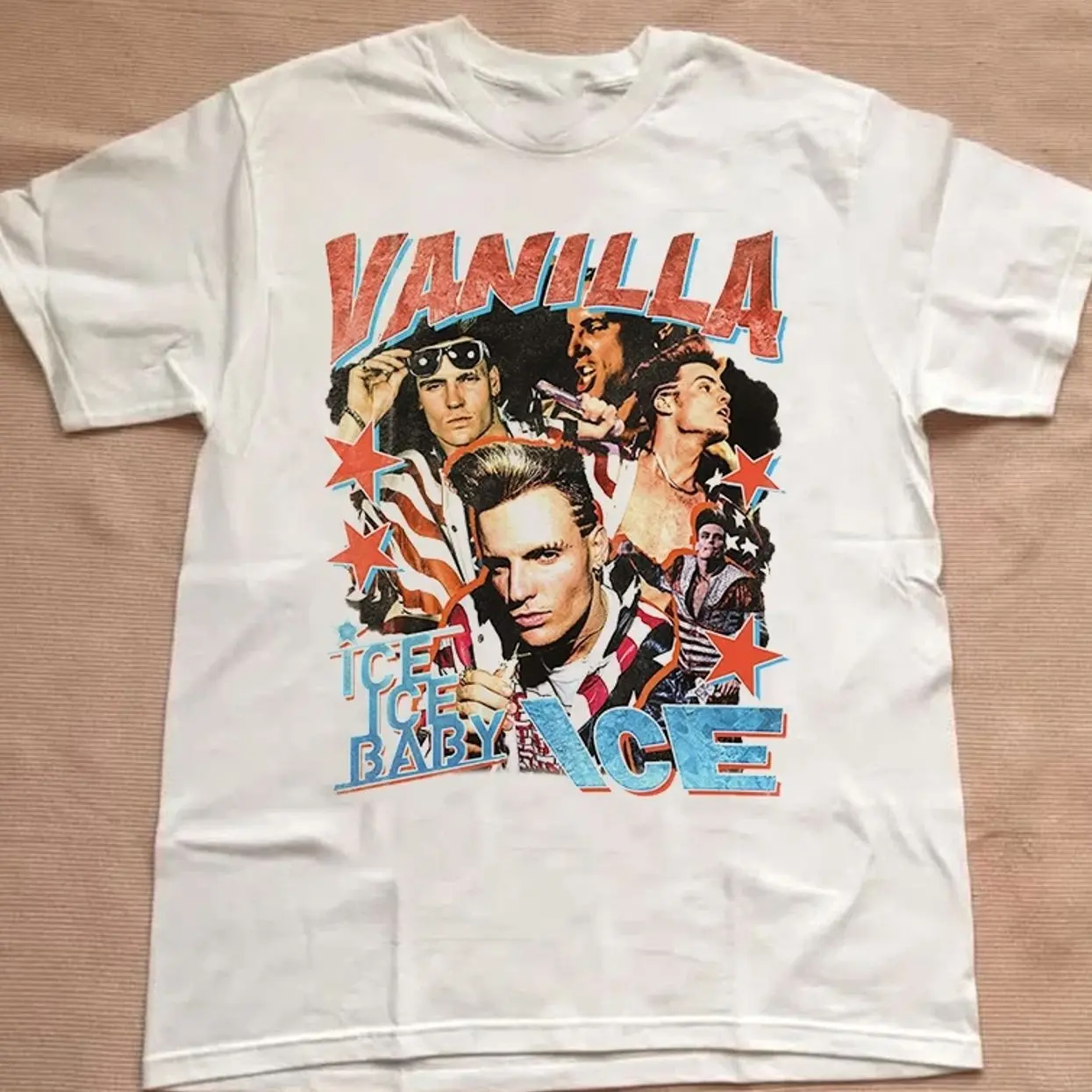 VANILLA ICE - Ice Ice baby T-Shirt Unisex All Size S-2345XL UU278 L