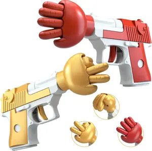 Personalized Children's Toys Novelty Gifts, 2 Pack Rock Paper Scissors Toys, Stress Relief Pistol Toys, Gift for Autism, ADHD, Anxiety, Gift for Friends Adults Kids