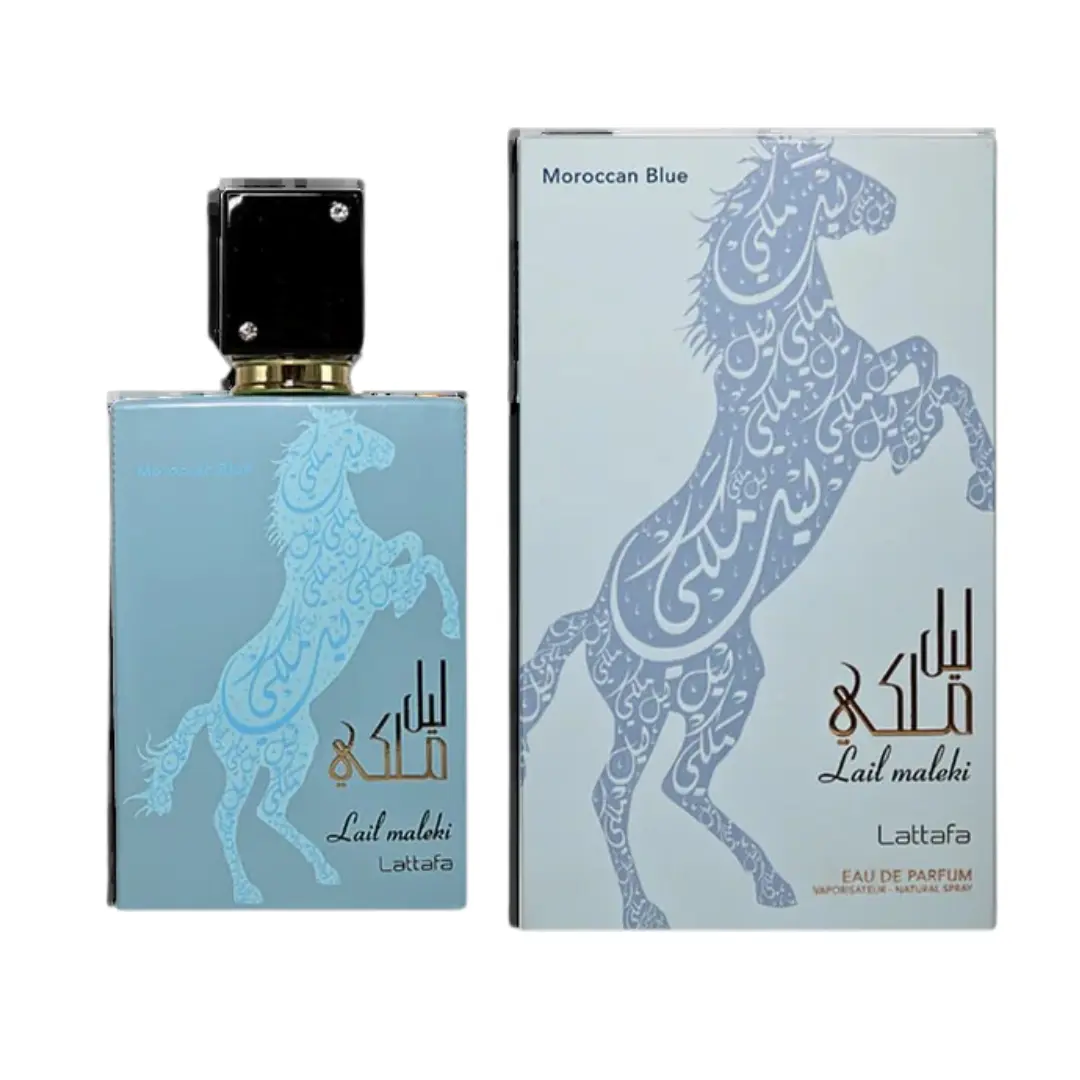 Lattafa LEIL MALEKI Unisex EDP Spray - 100ML (3.4 OZ), Luxurious Rich Aromatic Unisex Fragrance, Deep Floral Perfume for Adults, Single Item