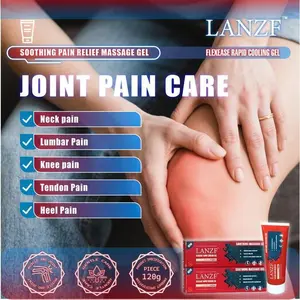 LANZF 1 Pain Relief Cream - Rapid Muscle & Joint Soothing Cream for Knee, Back, Neck, Hands & Feet |   Soothes Arthritis, Stiffness & Muscle Discomfort