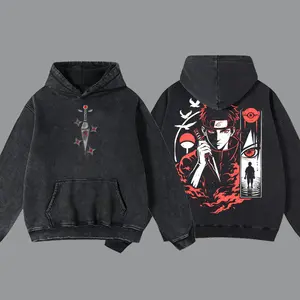 ZagonStore Vintage Shisui Uchiha - Naruto #17 Hoodie T-Shirt, Unisex Graphic Tee, Japanese Comic, Anime Streetwear, Vintage Anime Tee, Washed T-Shirt