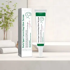 Dark Spot Correcting Glow Serum - Niacinamide and Hyaluronic Acid Brightening Essence - Calendula Soothing and Sea Buckthorn Antioxidant - 24H Hydrating Face Serum for Radiant Skin