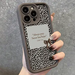 Luke 18:1 Bible Verse Leopard Bow Phone Case for iPhone17 Pro Max/11/12/13/14/15/16/17/XS and Compatible with the Samsung Galaxy S26 Ultra/S25/S24/S23/S22 series; features a precision-cut design for a snug fit, providing comprehensive protection.38